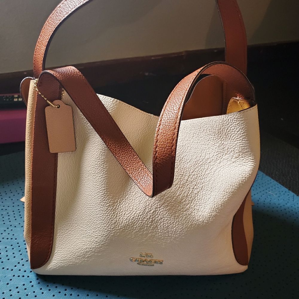 Coach Hadley Hobo Purse in Colorblock